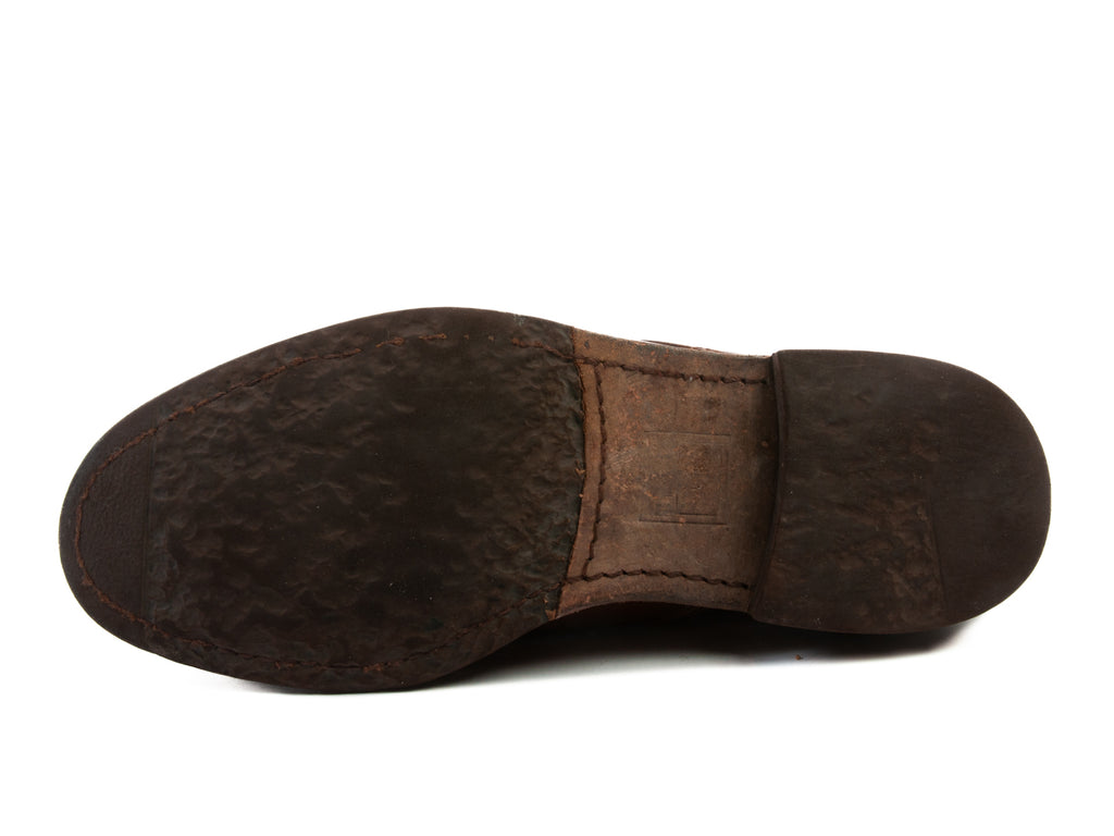 Frye Brown Leather Derby Shoes