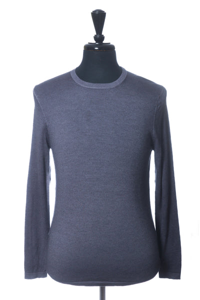 Patrick Assaraf Purple Merino Wool Sweater