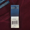 Polo Ralph Lauren NWT Merlot Cotton Crew Neck Sweater
