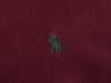 Polo Ralph Lauren NWT Merlot Cotton Crew Neck Sweater