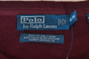 Polo Ralph Lauren NWT Merlot Cotton Crew Neck Sweater