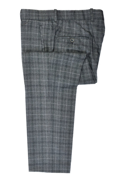 Gala Grey Check Wide Leg Trousers