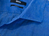 Hugo Boss Blue Slim Fit Linen Jason Shirt