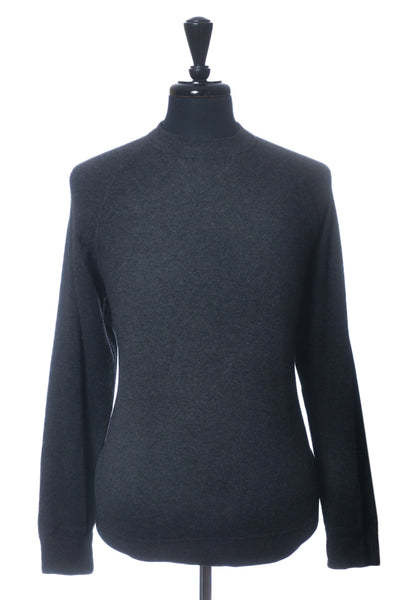 Autumn Cashmere Dark Grey Crew Neck Sweater