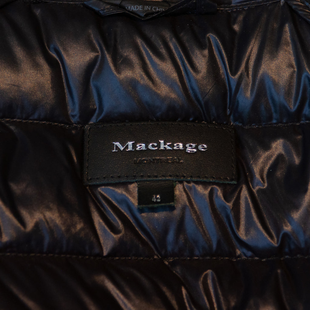 Mackage Black Down Jacket