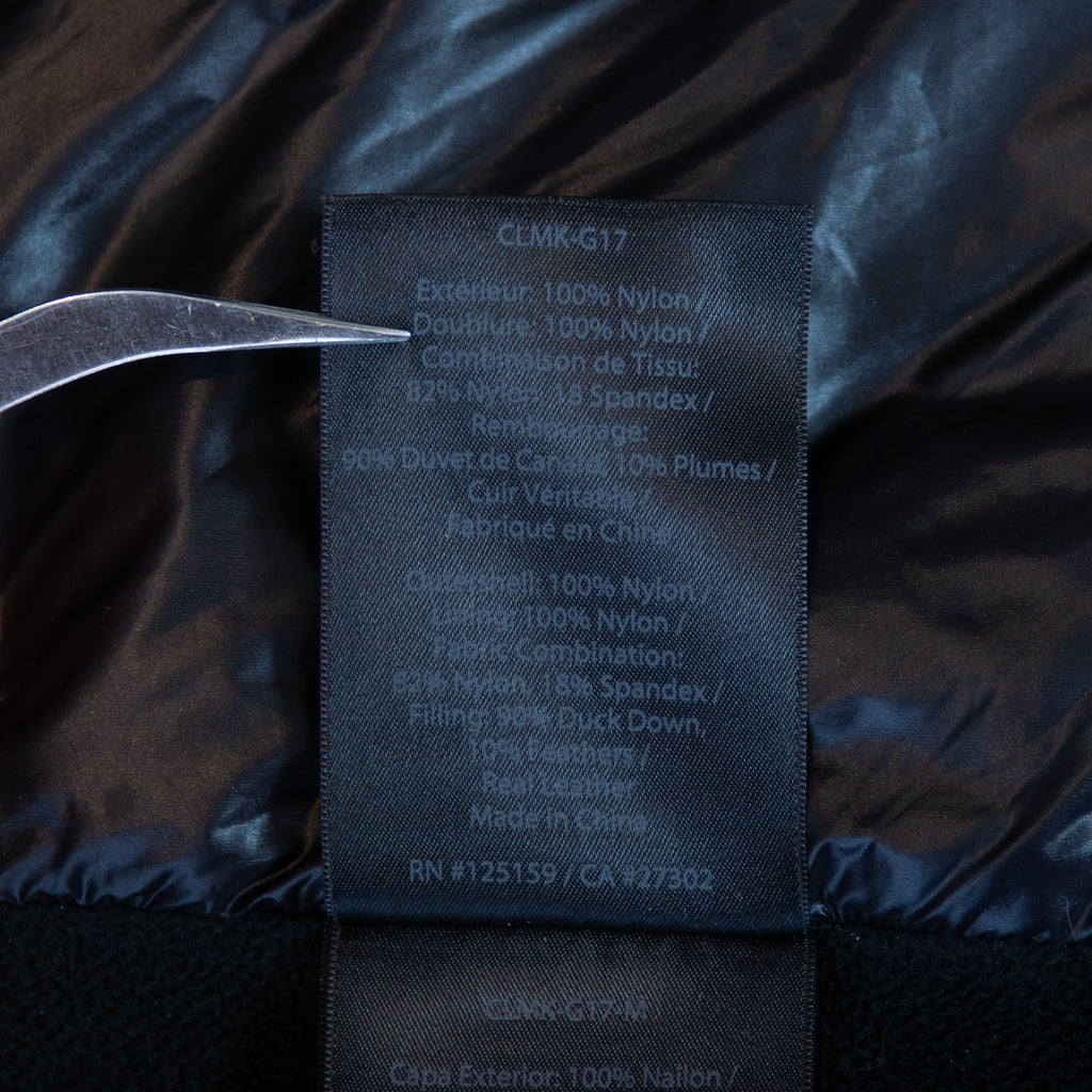 Mackage Black Down Jacket