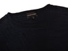 Emporio Armani Black Letter Jacquard Crew Neck Sweater