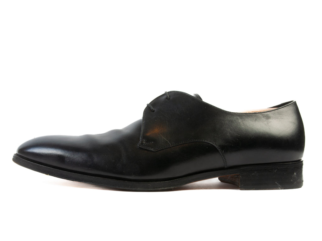Salvatore Ferragamo Black Derby Shoes