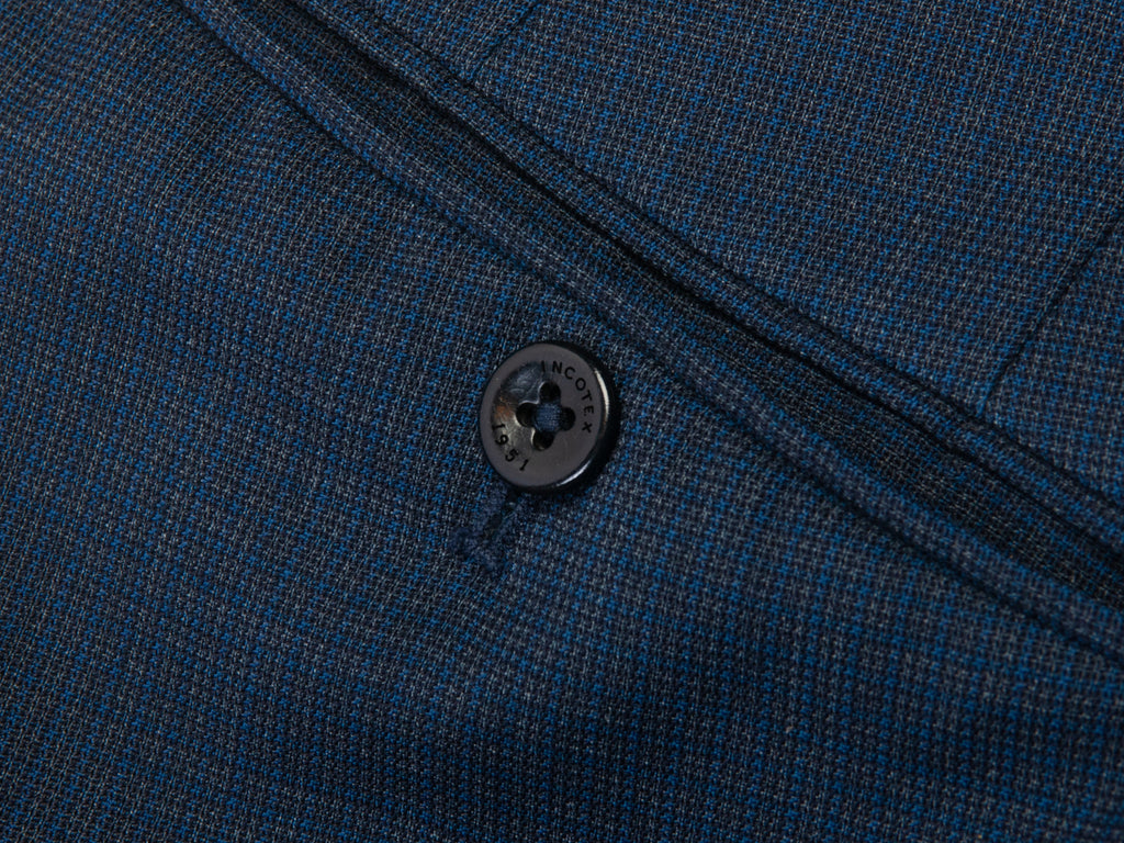 Incotex Blue Weave Matty Modern Fit Pants