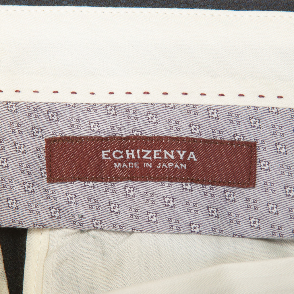 Echizenya Charcoal Grey Jersey Knit Pants