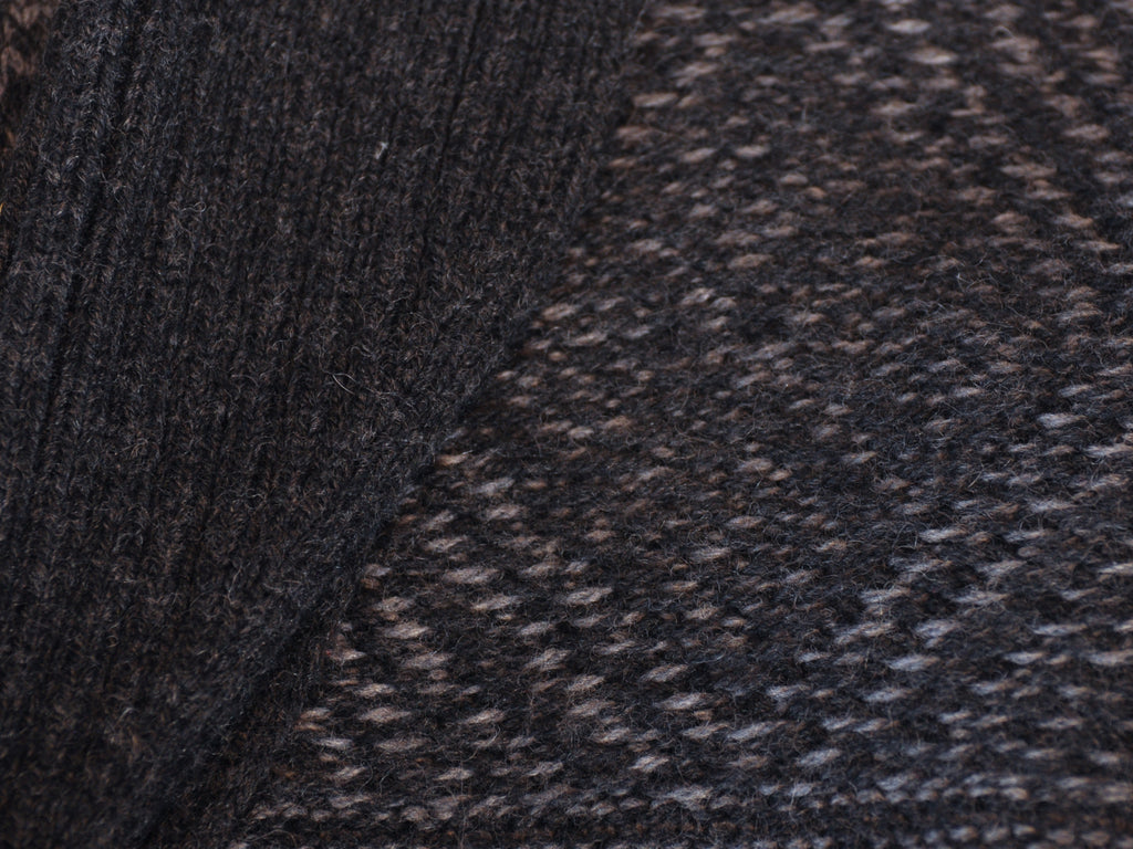 Hugo Boss Grey Patterned Ernestino Cardigan