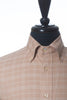 Burberry Brown Check Button Down Classic Fit Shirt