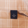 Burberry Brown Check Button Down Classic Fit Shirt