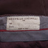 Brunello Cucinelli Merlot Washed Cotton Chinos