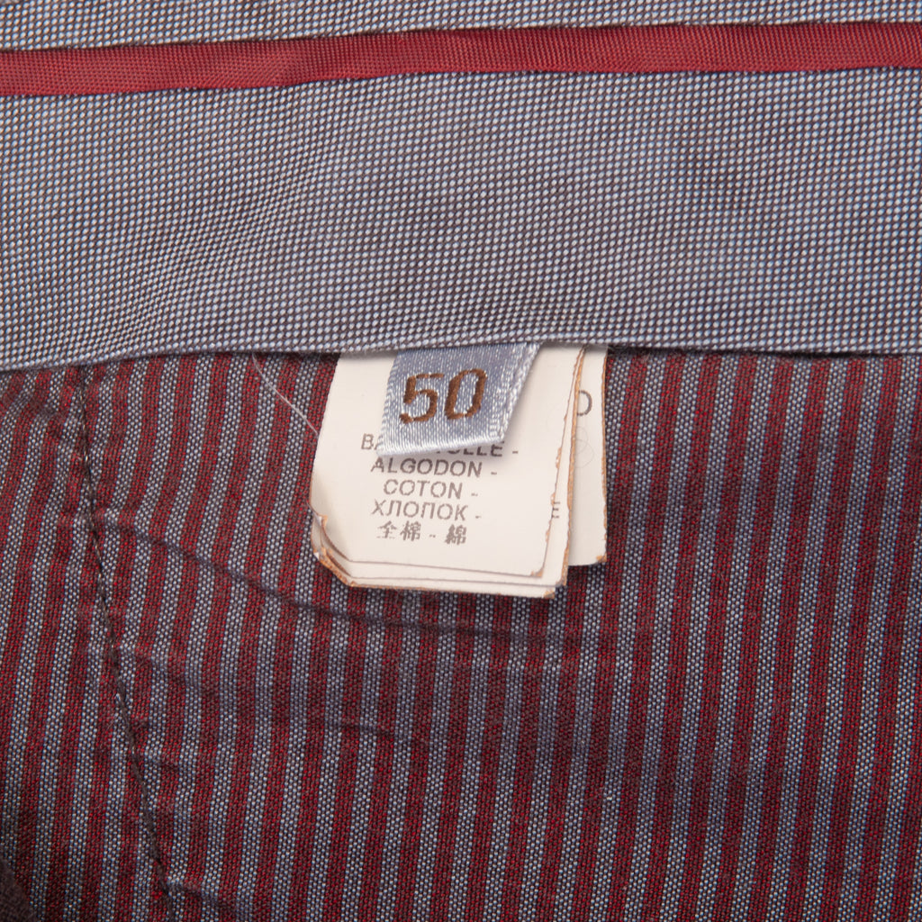 Brunello Cucinelli Merlot Washed Cotton Chinos