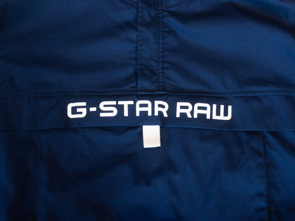G-Star RAW Navy Blue Rackam Anorak Pullover Jacket