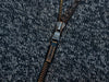Michael Kors Marled Grey Cashmere Blend Full Zip Cardigan Sweater