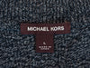 Michael Kors Marled Grey Cashmere Blend Full Zip Cardigan Sweater