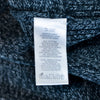 Michael Kors Marled Grey Cashmere Blend Full Zip Cardigan Sweater