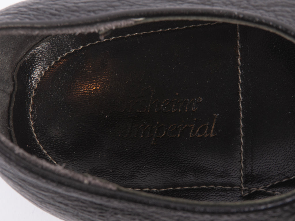 Florsheim Imperial Vintage Black Derby Shoes