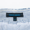 Patrick Assaraf Blue Leaf Print Swim Shorts