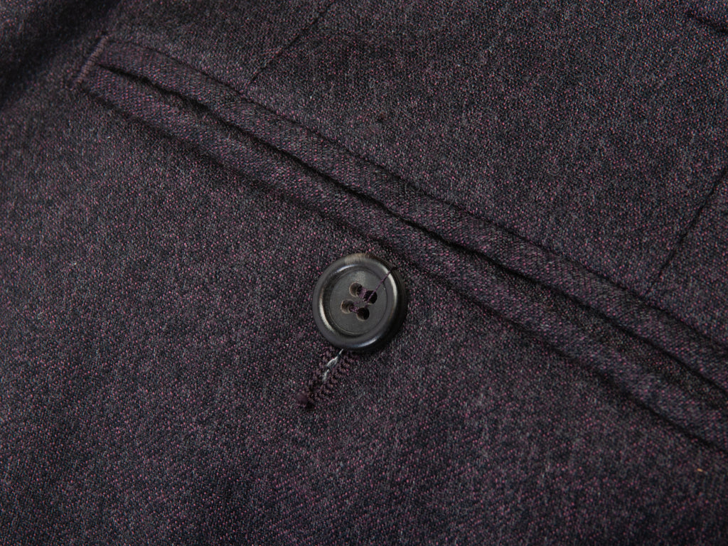 Canali Merlot Flannel Impeccable Kei Pants
