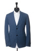 ZZegna Navy Blue Diamond Twill Drop8 Deco Blazer