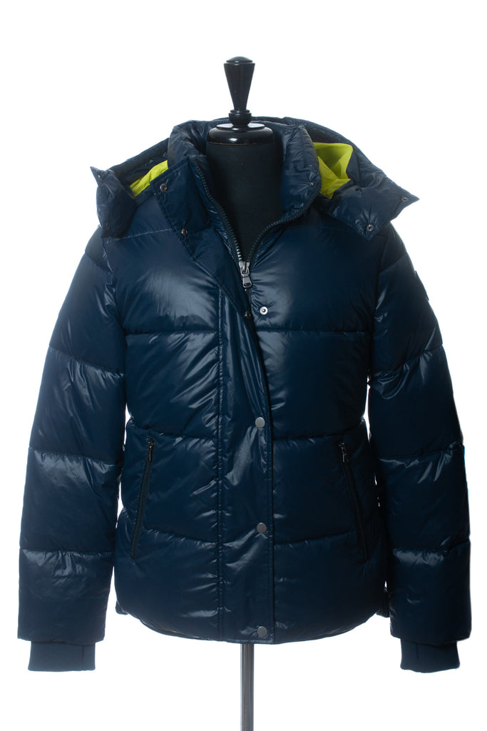 Numero NWT Navy Blue Puffer Jacket
