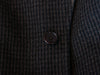 Paul Smith Dark Brown Houndstooth Overcoat