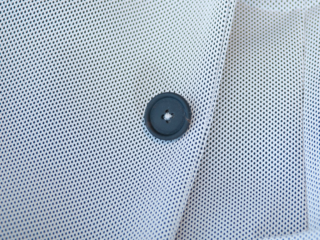 Jil Sander Sky Grey on Black Future Jersey Weave Blazer