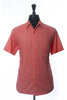 Tori Richard Vintage Coral Print Short Sleeve Shirt