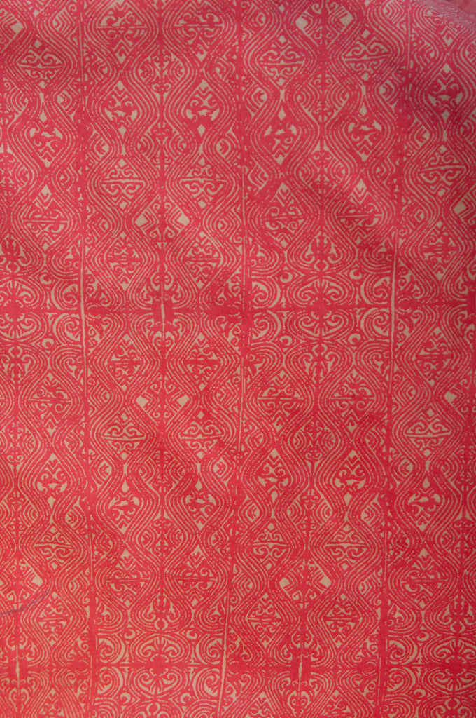 Tori Richard Vintage Coral Print Short Sleeve Shirt