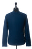 Sunspel Navy Blue Mandarin Collar Shirt