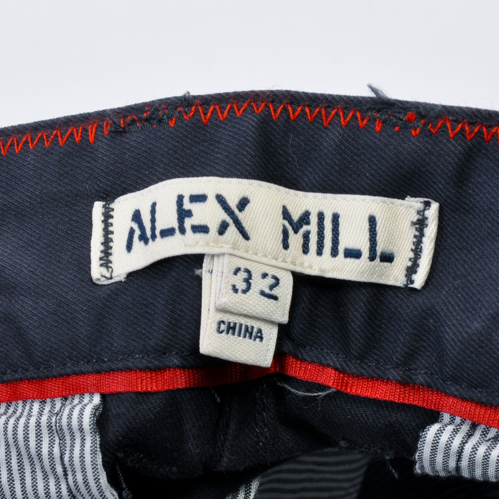 Alex Mill Navy Blue Cropped Chino Pants