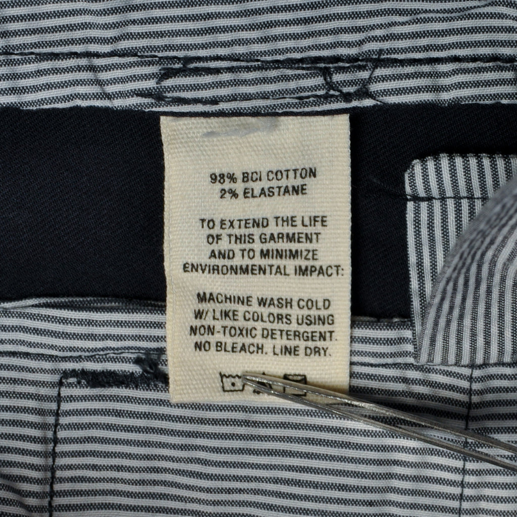 Alex Mill Navy Blue Cropped Chino Pants