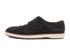 Hugo Boss Navy Blue Suede Derby Shoes