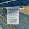 Rag & Bone Distressed Morrow Blue Fit1 Skinny Fit Jeans
