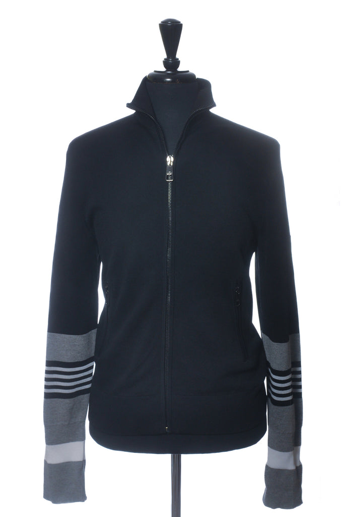 Neil Barrett Black Slim Fit Track Jacket
