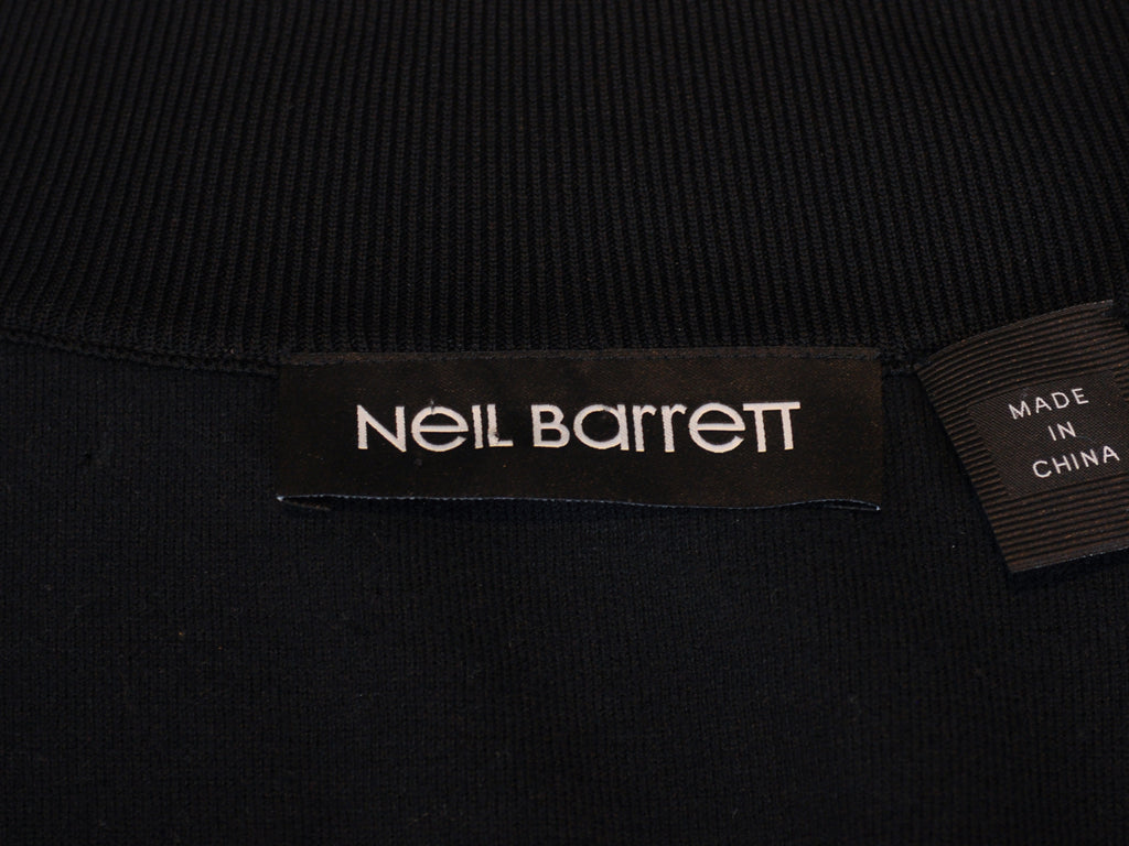 Neil Barrett Black Slim Fit Track Jacket