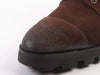 John Fluevog Brown Suede Cap Toe Boots