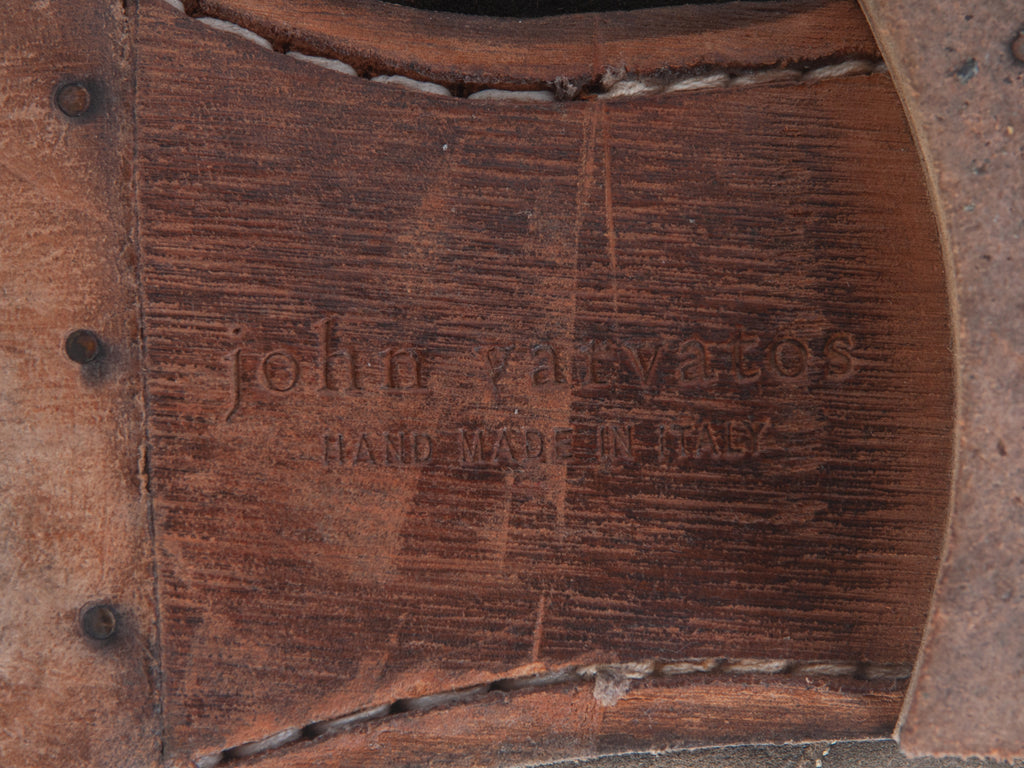 John Varvatos Dark Brown Suede Boots