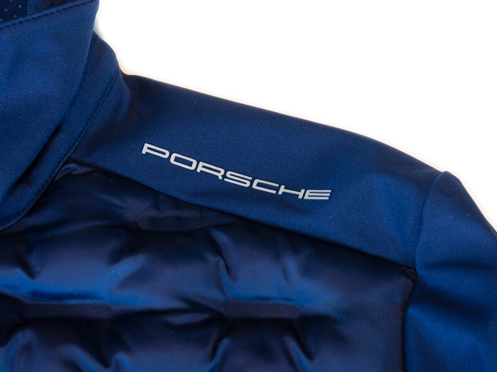 Porsche Navy Blue Quilted Performance Quilted Jacket