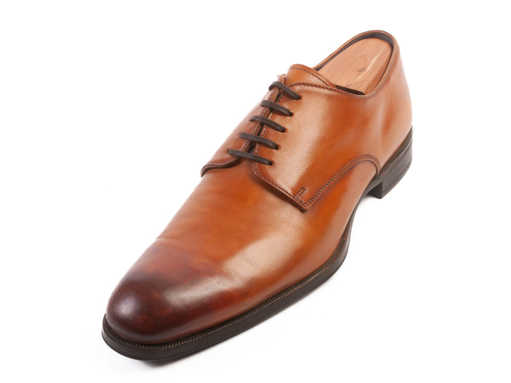 To Boot Made by Hand Brown Derby Shoes