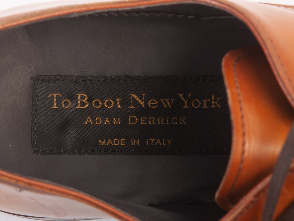 To Boot Made by Hand Brown Derby Shoes
