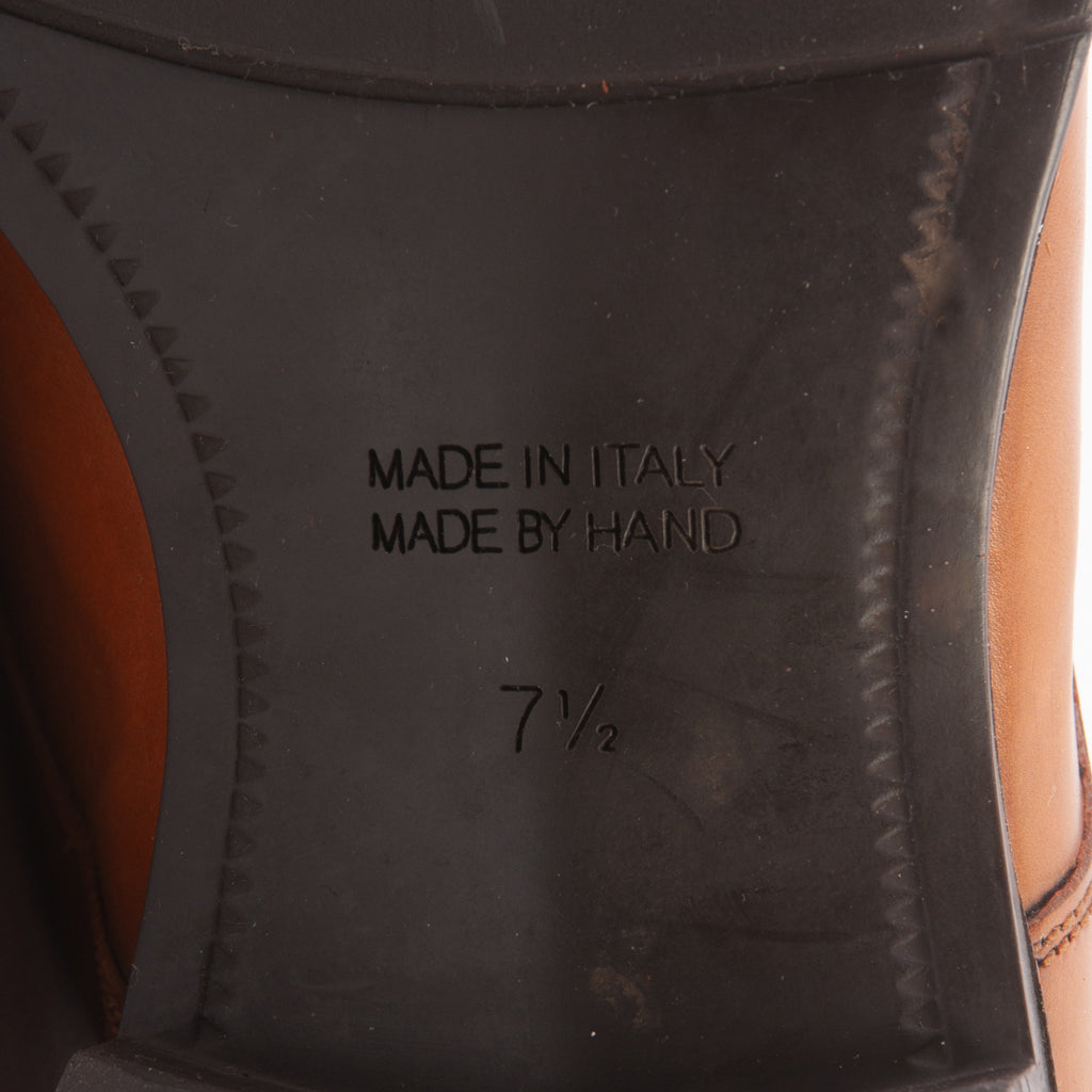 To Boot Made by Hand Brown Derby Shoes