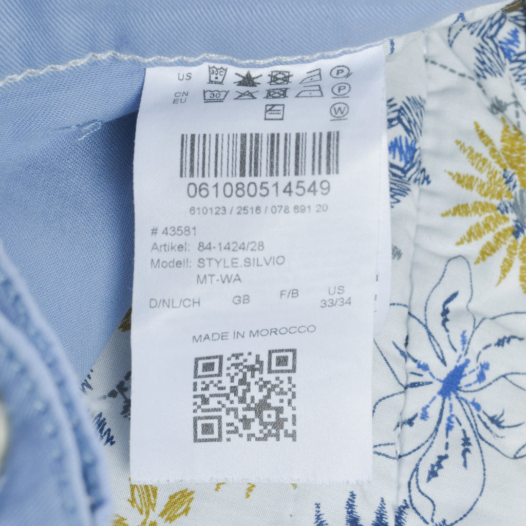 Brax Light Blue Silvio Pants