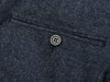 Emporio Armani Navy Blue Fleck Trousers
