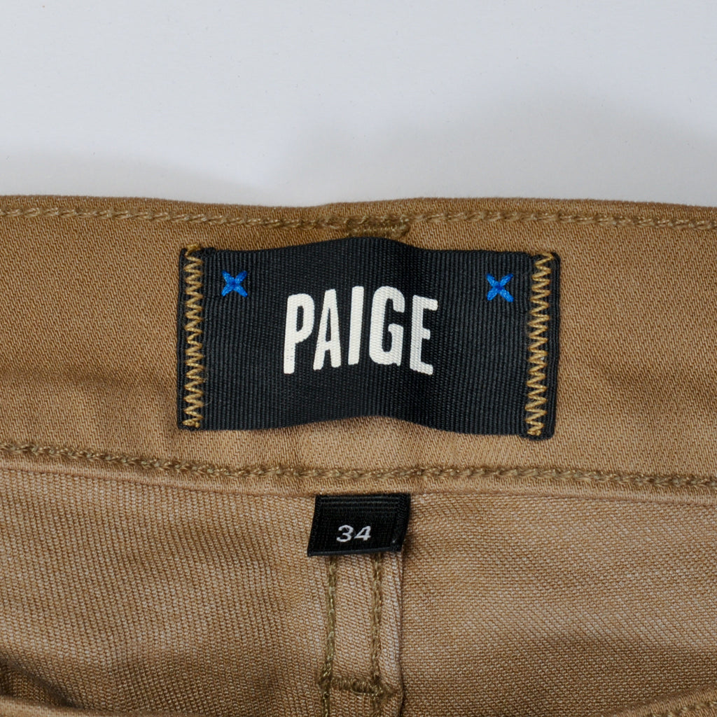 Paige Sandy Fog Brown Federal Jeans