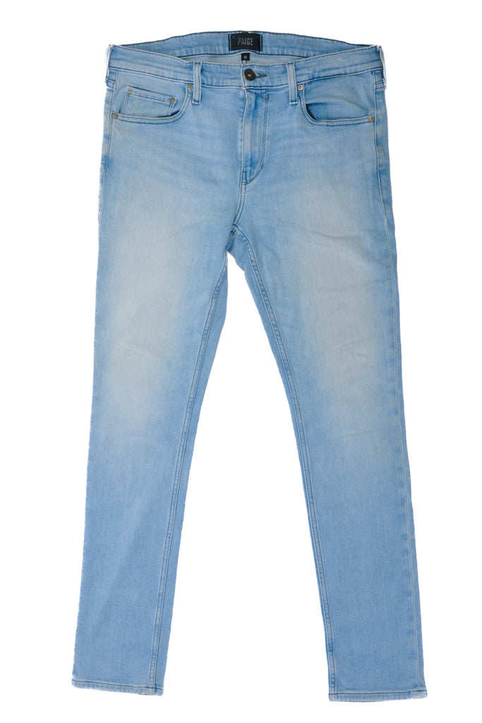 Paige Rower Blue Super Slim Lennox Jeans