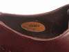 Meermin Mahogany Brown Linea Maestro Perf Toe Oxfords